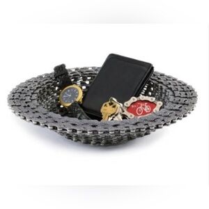 Silver Bicycle Chain Bowl